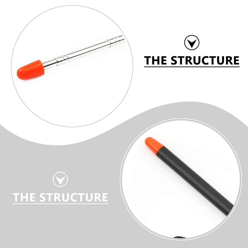 

Retractable Teacher Stainless Steel Black Telescoping Whiteboard Pointer For Classroom Teaching Teaching Aids Supplies Handheld