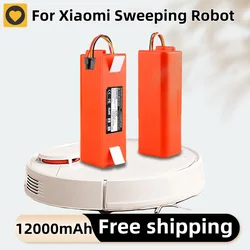 Xiaomi Roborock-ロボット掃除機の交換用バッテリー,12800mah,BRR-2P4S-5200S,s55,s60,s65,s50,s51,s5 max,s6部品