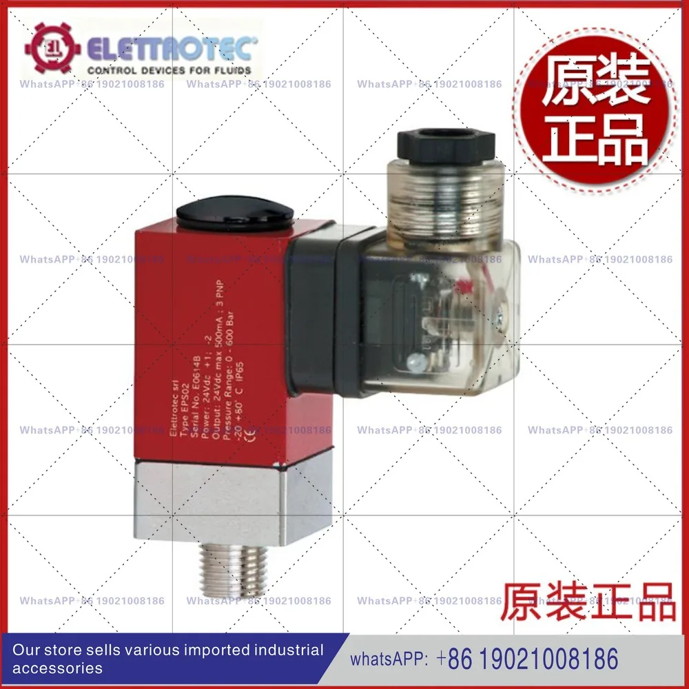 ELETTROTEC Waste Compression Truck Sanitation Truck Pressure Relay EPS02 Switch PSK10/100