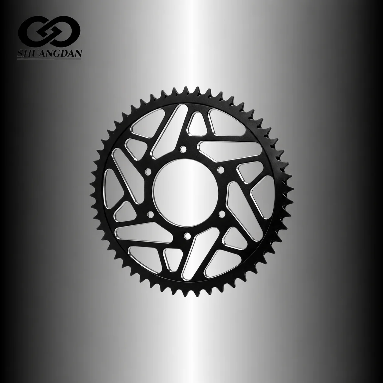 290mm Aluminum Alloy Modified Sprocket Assembly for Electric Off-Road Motorcycle
