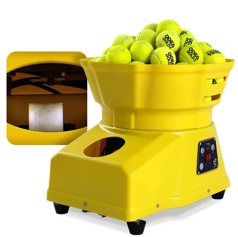 T2000B Tennis Ball Machine Intelligent Automatic Small Trainer Portable Ball Machine Trainer Remote ControlHot Sales