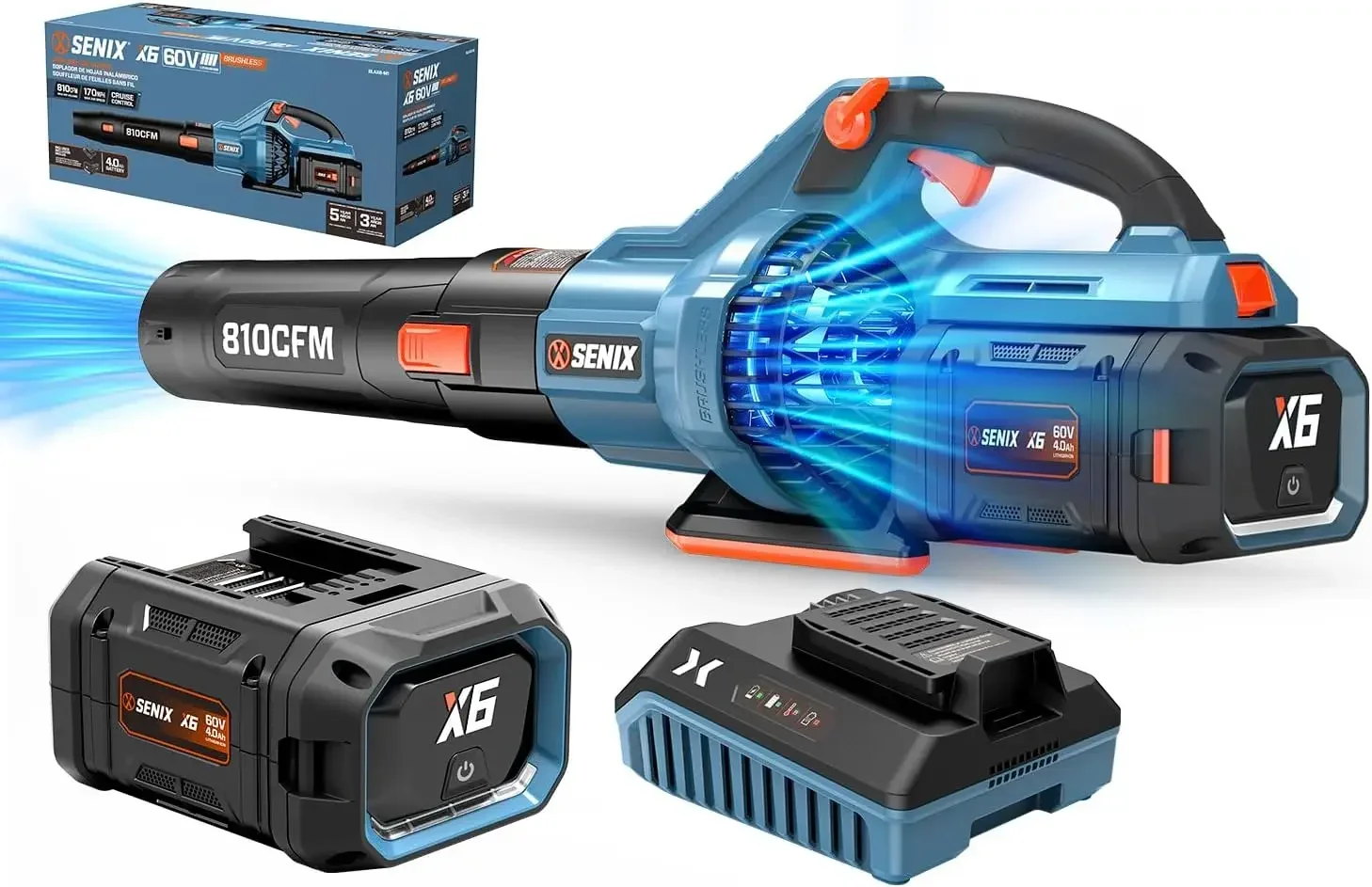 60V Cordless Leaf B…