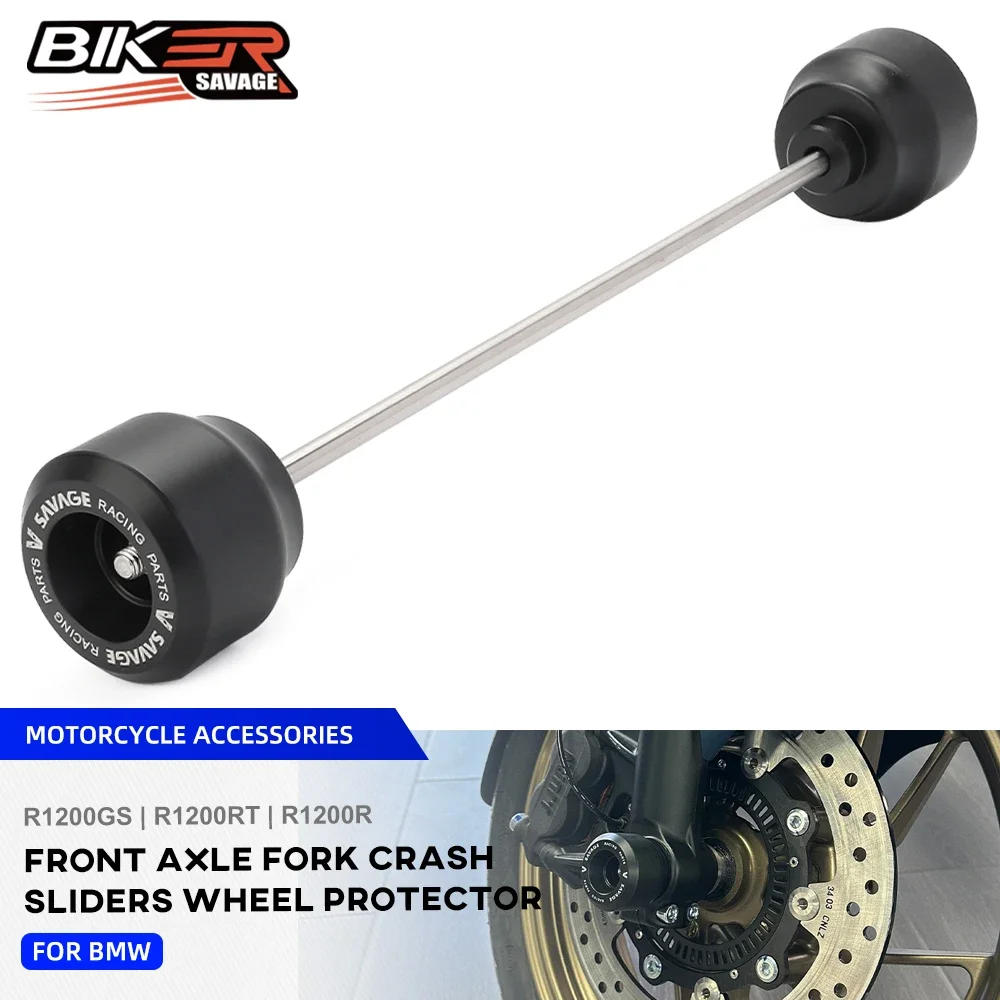 

For BMW R1200R Wheel Axle Fork Crash Slider R1200S R1200ST R1200RT R1200GS ADV HP2 sport Crash Protector Slider Spindle Hub