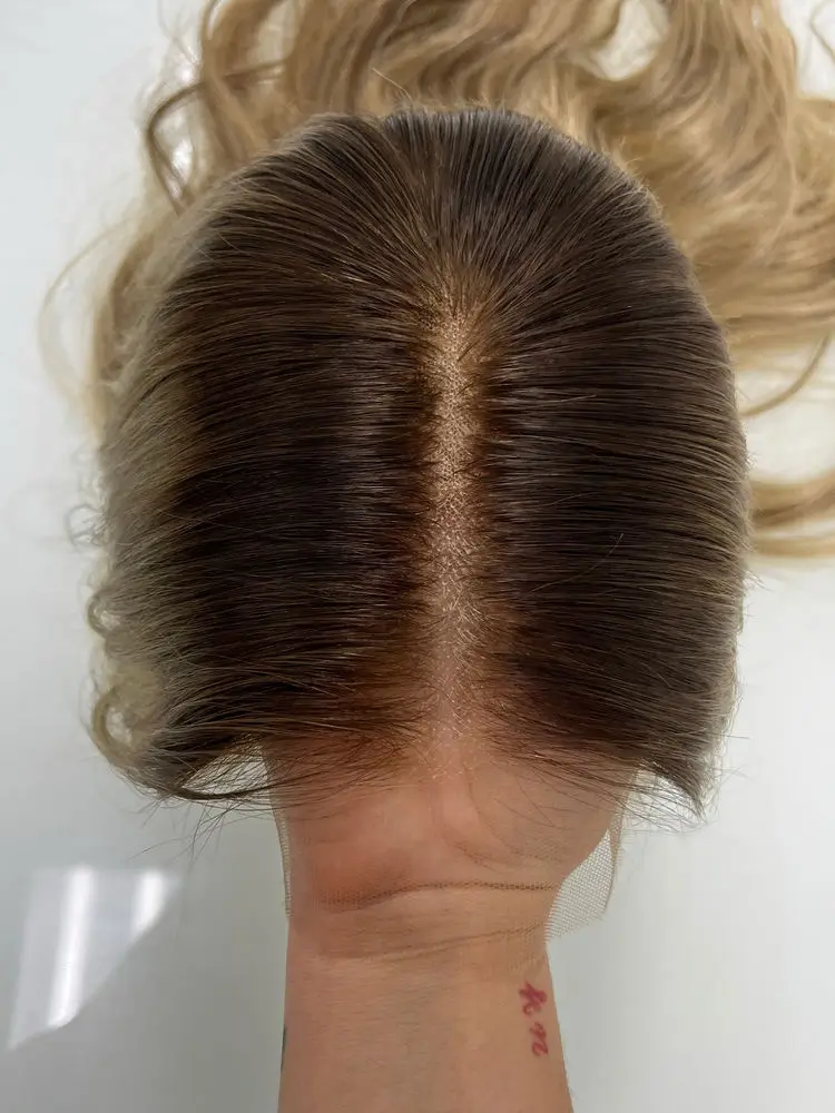 180% شعر عالي الكثافة أومبير العسل البني الاصطناعية الدانتيل الجبهة الباروكات شعري طبيعي فوتورا شعر مستعار موجة عميقة ارتفاع درجة الحرارة الحرير