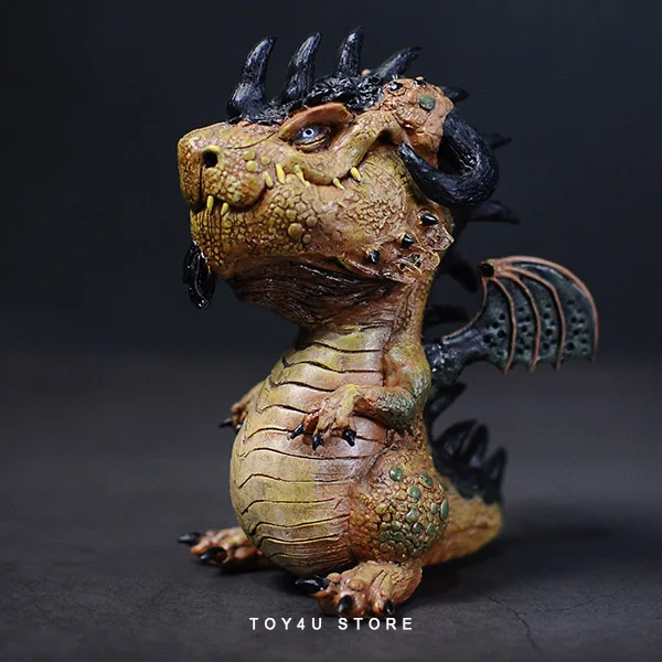 

Spot Goods BUZHANDMADE VIVILAURA Fire War Goliath Demon Sand War Dragon Dinosaur Handwork Statue Doll Toys Gifts