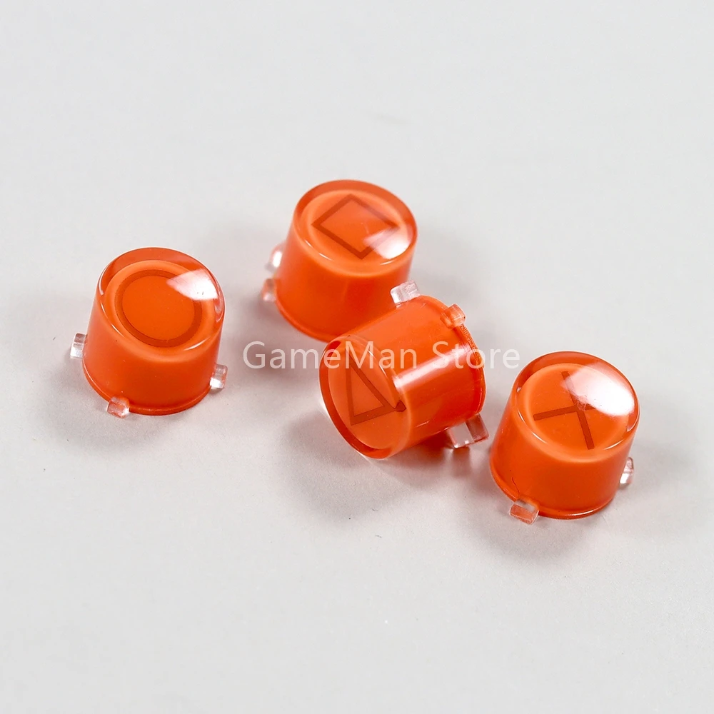 30sets Plastic Crystal ABXY Buttons Key Kit For PlayStation 5 PS5 Controller Game Accessories
