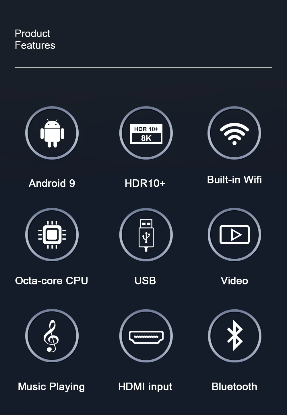 22 بوصة IPS 1080P شاشة أندرويد سقف جبل مشغل مراقبة السقف للمنزل المتنقل RV