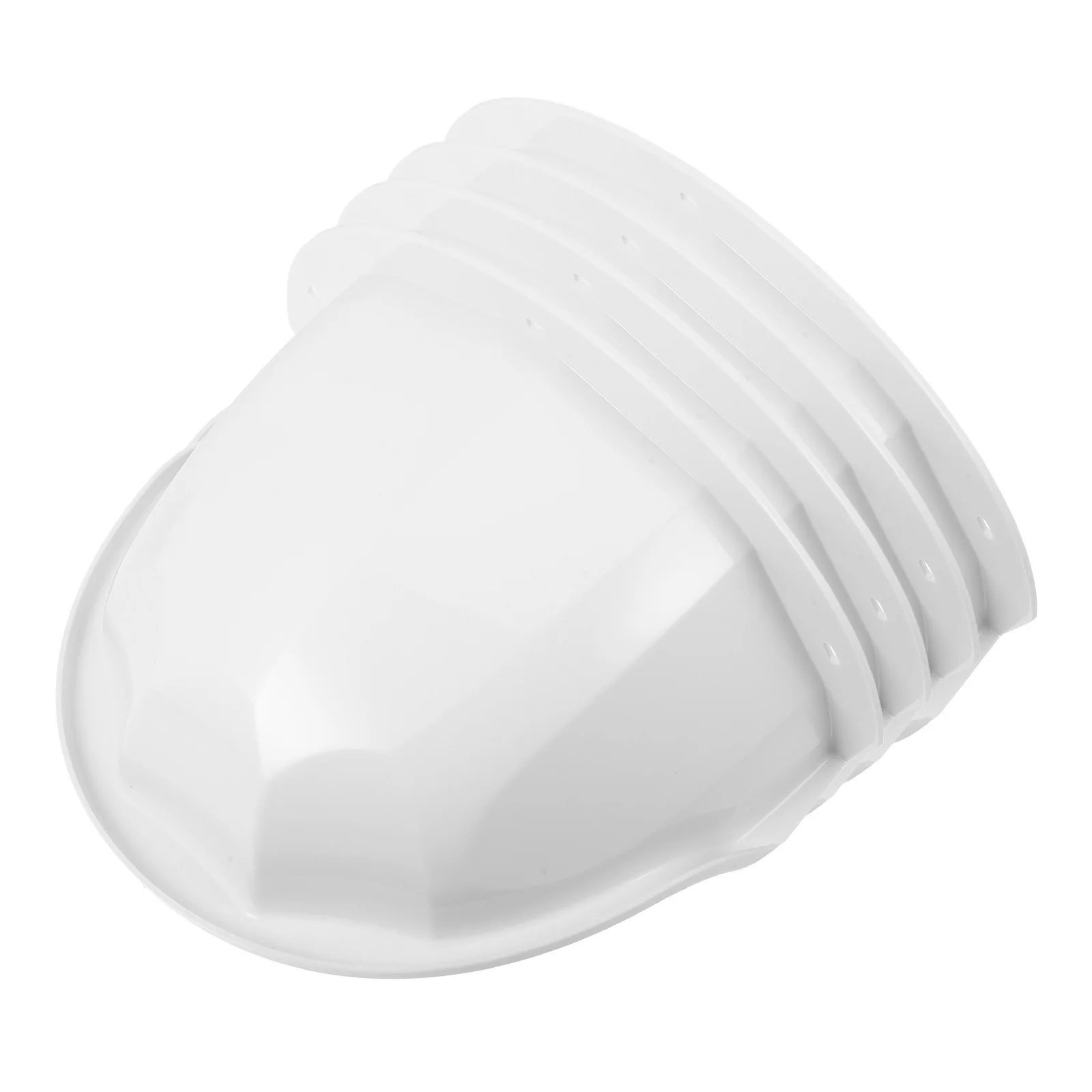 

4Pcs Outdoor Camera Cover Shielding Roof ABS Material for Security Cameras Weatherproof Protection Camera Cover