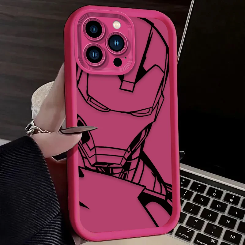 Coque de téléphone Marvel Spider-man Venom, étui antichoc pour IPhone 16 16E 15 14 13 12 11 Pro Max X XS X S Max XR SE 2020 SE4 7 8