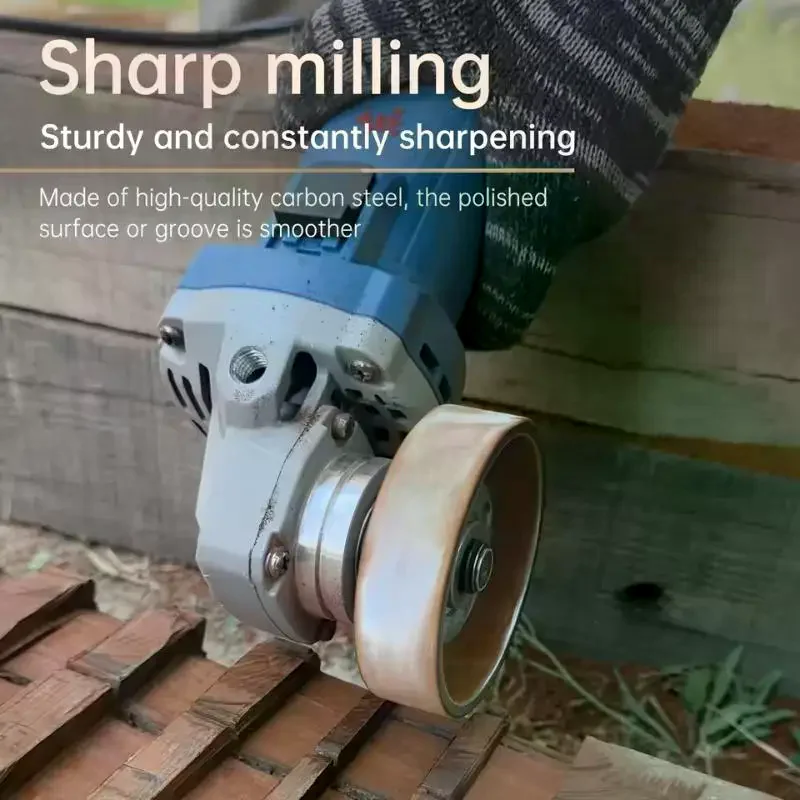 Bowl-Shaped Grooving Milling Cutter User Friendly Metal Manual Tool No Power Required for DIY Enthusiasts Home Furnishing Works