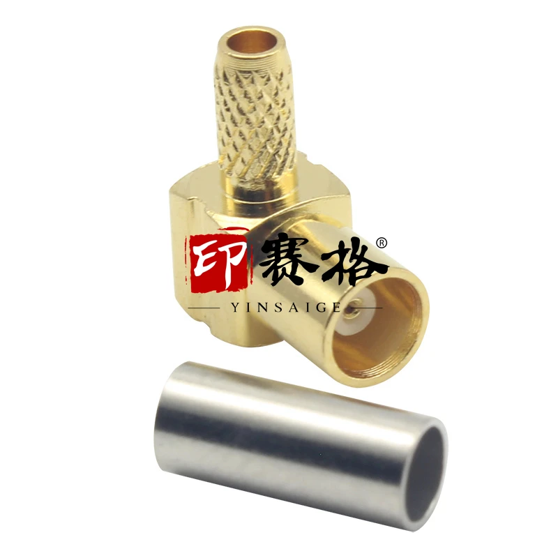 MCX-KW-1.5 connector mcx bent female 50-1.5 cable MCX-KW3 RF connector