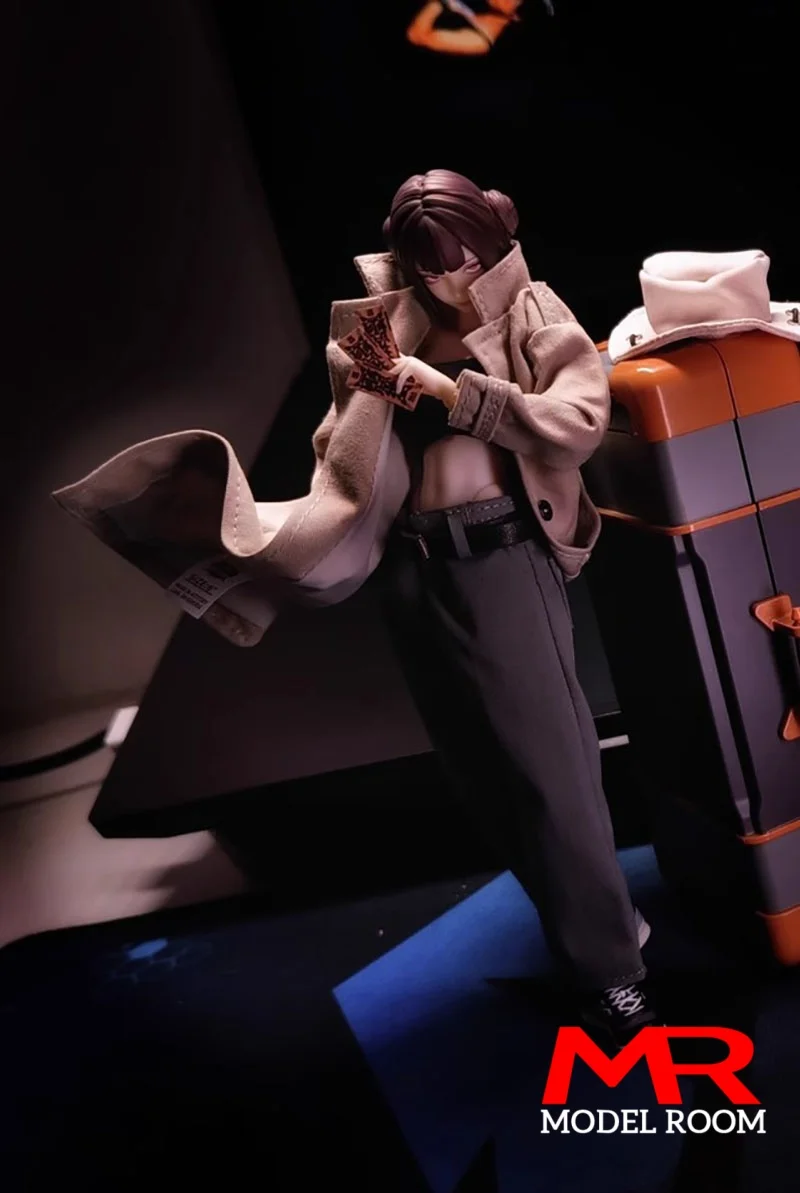 ATStory 1/12 مقياس الذكور طويلة مصدات الرياح معطف الرياح الملابس نموذج صالح 6 '' Notaman الجندي عمل الشكل دمى الجسم