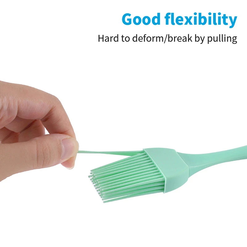 Cake Baking Brush Home DIY Silicone Tools Oil Brush Cooking Basting Brush Silicon Kitchen Barbecue Brush