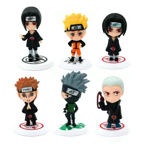 Naruto Sasuke Gaara Uchiha Madara Figur, 2 Style Persönlichkeitsbasis-Mini-Sticks, 7-8 cm, 6 Stcs pro Los 8 Hauptverkäufe Naruto Sticks - №2