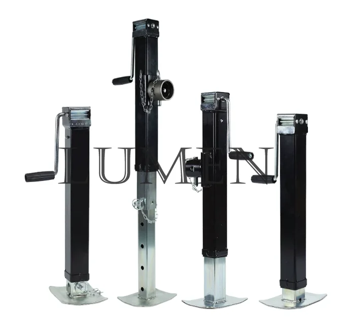 8000 lbs side roll heavy duty square tube trailer RV jack balance lifting outriggers