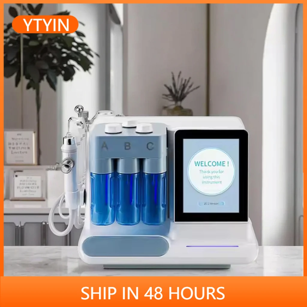 

YTYINHot Hydrogen Water Oxygen Jet Peel Small Bubble H2O2 Facial Dermabrasion Facial Cleansing Hine