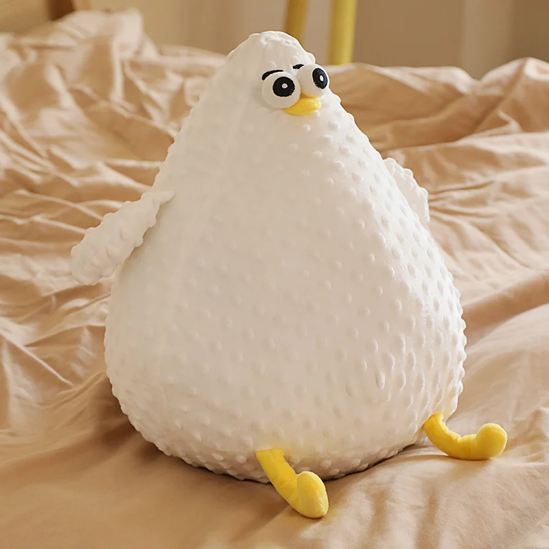 1pc 30/45/65cm INS Cute Chubby Seagull Plush Toys Oddy Seagull Dolls Sleeping Pillow Stuffed Soft Cushion Baby Appease Toy