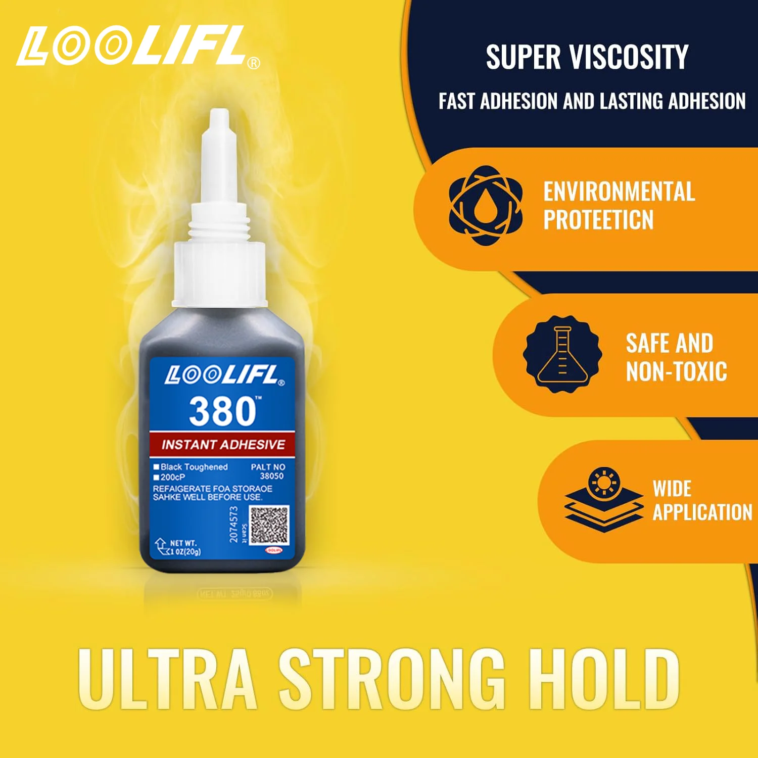 LOOLIFL - super água de borracha preta, secagem rápida, resistência à água e alta e baixa temperatura, adequado para reparar sapatos de pneus, reparo de móveis, fabricação de artesanato, etc.