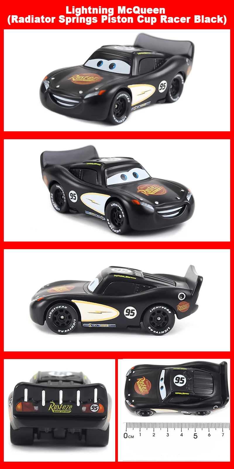 Pixar Cars Inertial Assistance Alloy Offroad-Fahrzeug Lightning McQueen Storm Cruz Mater Jackson Ramirez Kinderspielzeug Geschenke – Detail 22