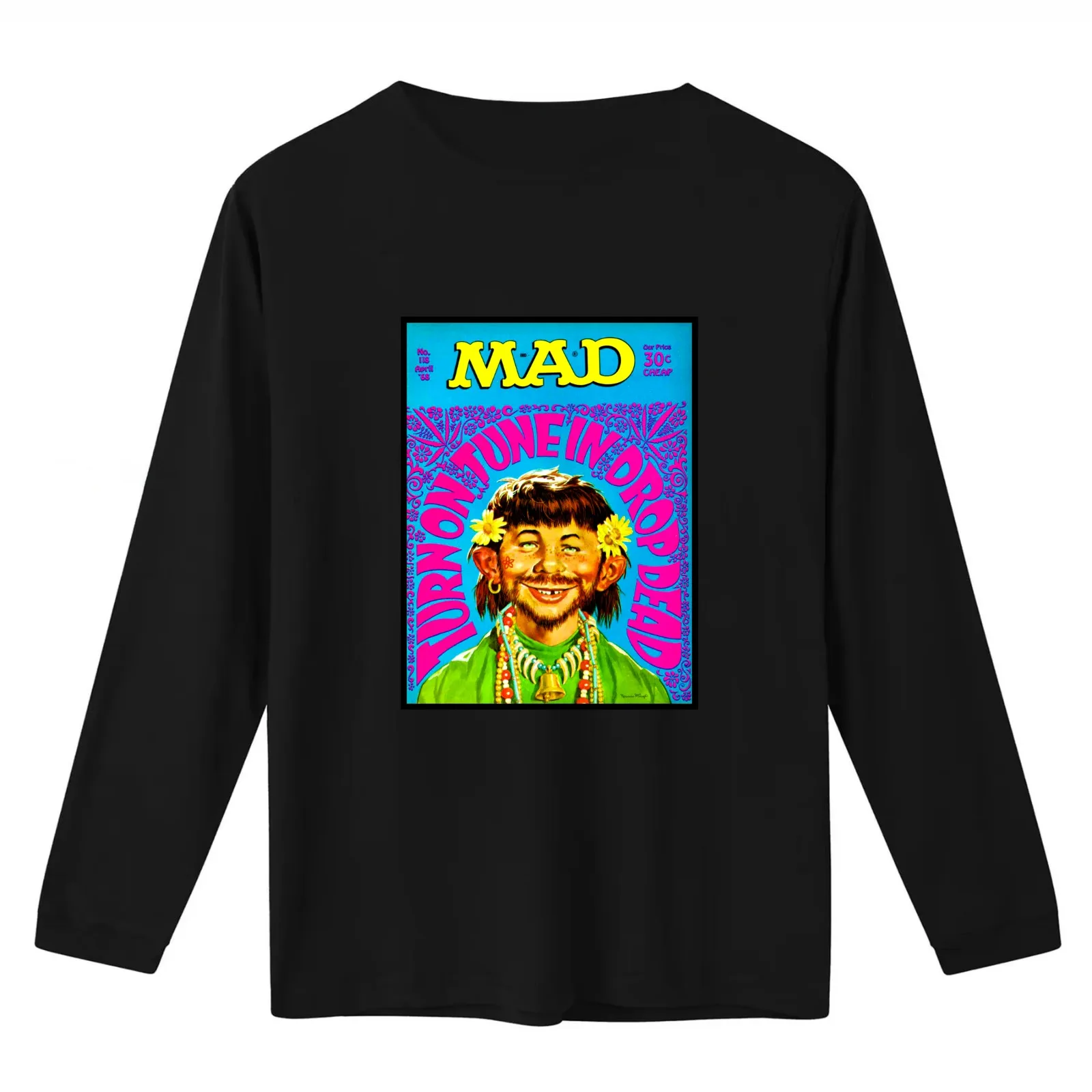 YEP ANOTHER CLASSIC VINTAGE MAD MAGAZINE COVER ART! T-Shirt Summer Casual Cotton Tee Oversized Streetwear Tops 100% Cotton