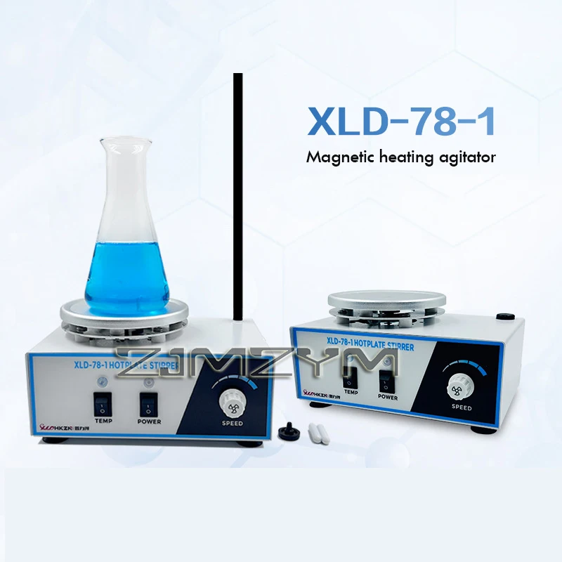 Laboratory Magnetic Stirrer Heating Stepless Speed Control Laboratory Electric Pigment Mixer Laboratory Thermostatic Devices