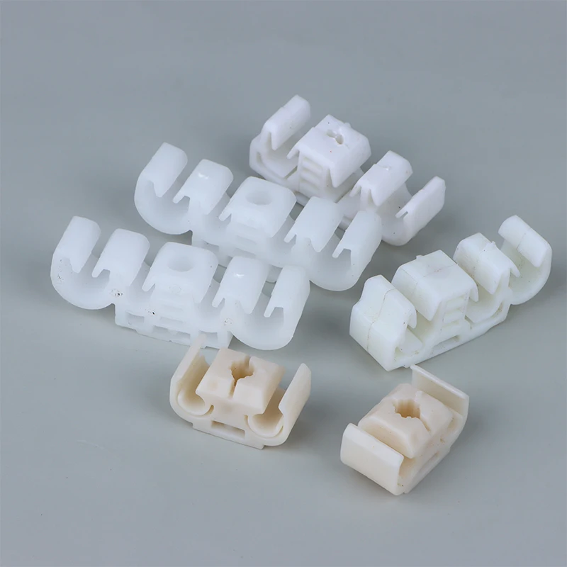 10 Pcs Car Brake Line Cable Bracket Vacuum Hose Pipe Clips For Santana Chery Chassis tubing fixed clip hooks