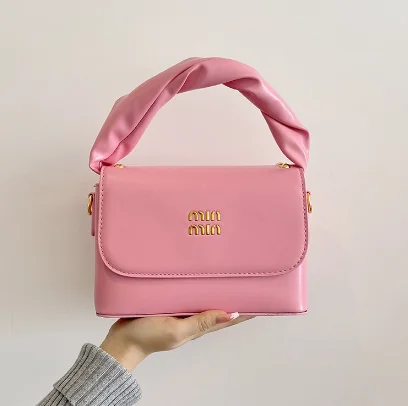 حقيبة ريترو ماسنجر جديدة للنساء 2022، حقيبة كروس جلدية فاخرة مستوحاة من المصمم، محفظة كتف أنيقة ومتعددة الاستخدامات #5