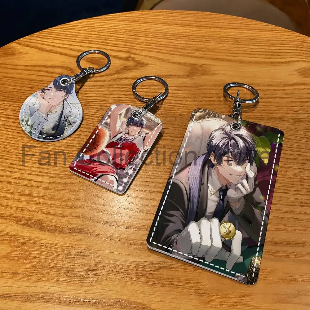T-Tear Themis Marius Holder Keychain For Air Tag Bank Business Work Card Holder Student Card Protective Case Bus Card