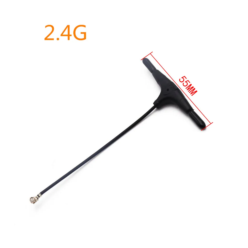 80mm 915MHZ 2.4G IPEX 4 IPEX4 IPEX1 Antenna tipo T per ricevitore CROSSFIRE TBS Frsky R9mm 900MHZ FPV Racing Drone accessori