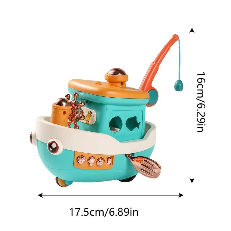 Cruise Boat Toy Musical Sound Kids Toy Lights Sounds Ship Toy Light And Sound Electric Toy Development Music Light Up Toy For