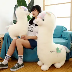 28-70CM Dream Alpaca Plush Toys Soft Stuffed White Lama Alpacos Animal Doll Kawaii Toys Room Decor