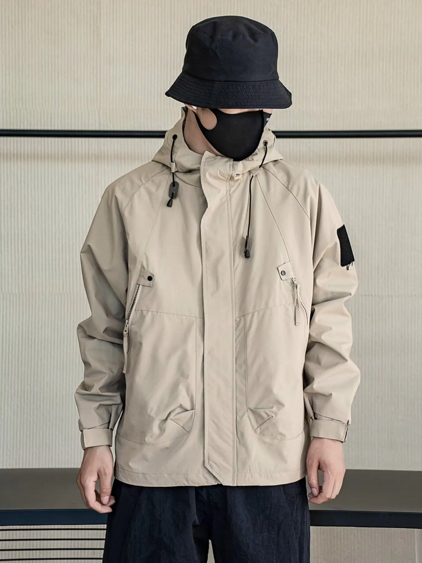 

Весенне-осенняя новая свободная куртка для рабочей одежды для мужчин и женщин, ветрозащитная и водонепроницаемая уличная альпинистская куртка