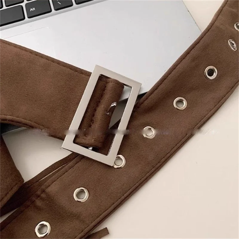 Fringed Belt Accessory Women Waistband Bohemian Retro Needle Buckle Layering Triangular Fart Curtain Cinched Waist Seal