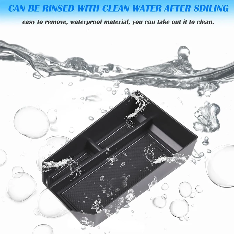 لسيارات BMW 5 Series i5 G60 G68 2024-2025 ABS سيارة التحكم المركزي مسند الذراع صندوق صندوق تخزين درج منظم اكسسوارات السيارات الداخلية