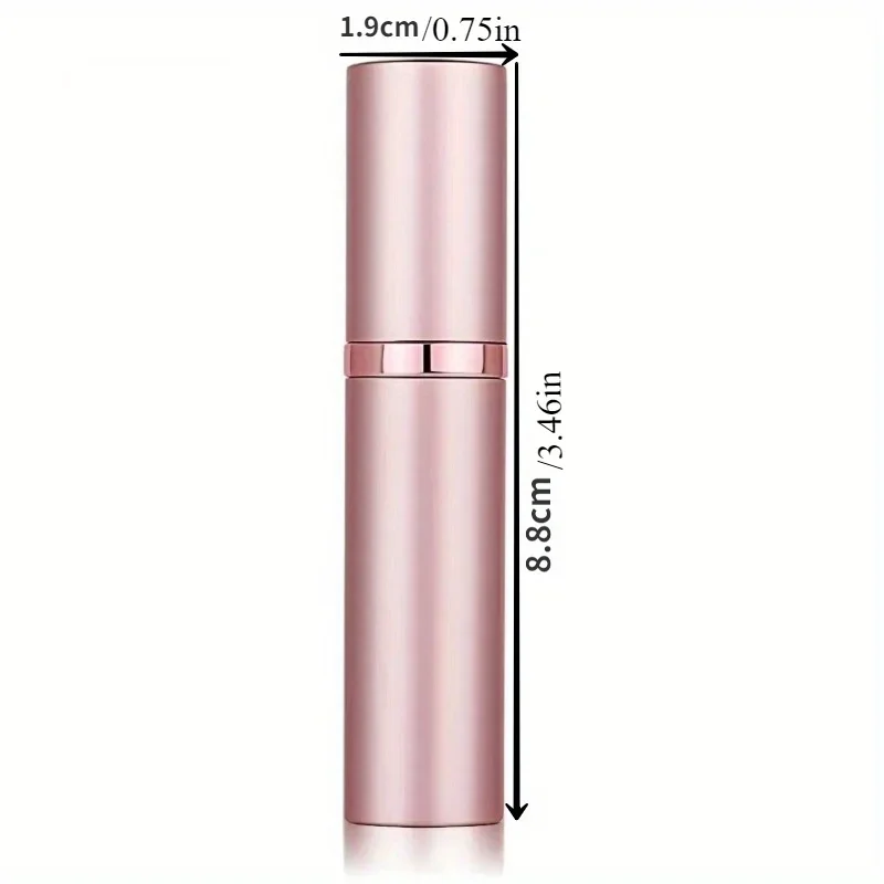 5ml Perfume Atomizer Portable Liquid Container For Cosmetics Traveling Mini Aluminum Spray Alcochol Empty Refillable Bottle