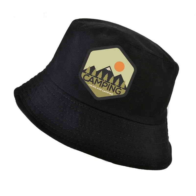 

outdoor hiking and camping cap harajuku pop bucket hat Men women outdoor fishing hat sun panama fisherman hats bob chapeau