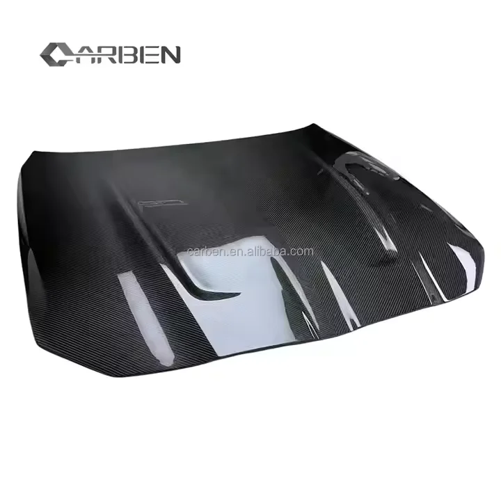 

Сухой капот из углеродного волокна для M3 G80 M4 G82, обновленный капот в стиле CSL, комплект кузова высокого качества