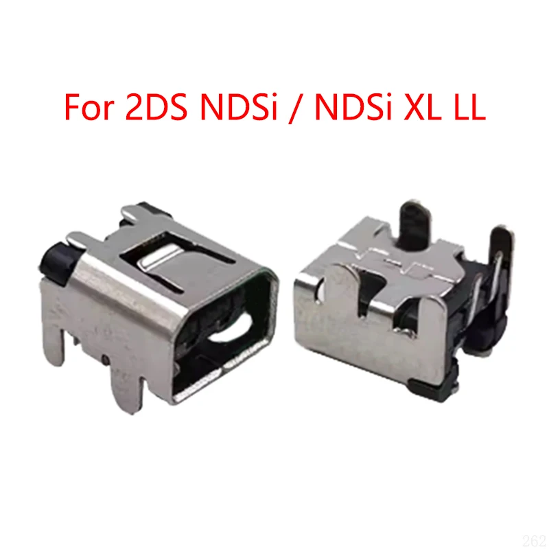 2PCS/Lot For Nintendo DS Lite NDSL Charging Port Power Jack Socket For 2DS NDSi / NDSi XL LL Charger Charging Dock Connector