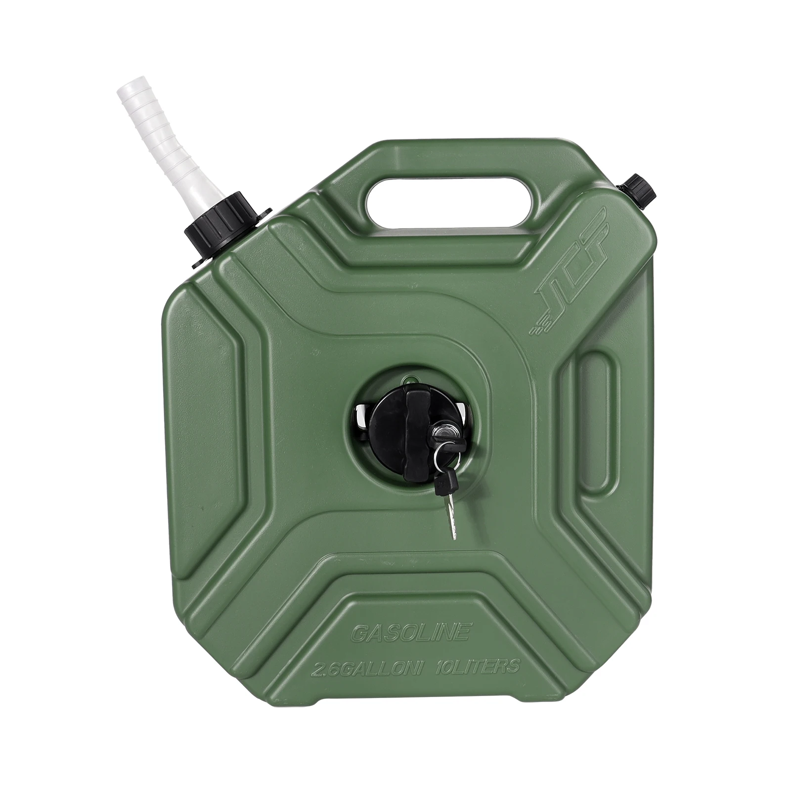 5 Colors Motorcycle 3L/5L/10L Portable Plastic Cans Gas Fuel Tank Emergency Backup SUV Motorbike Petrol Diesel Storage Gas Tank