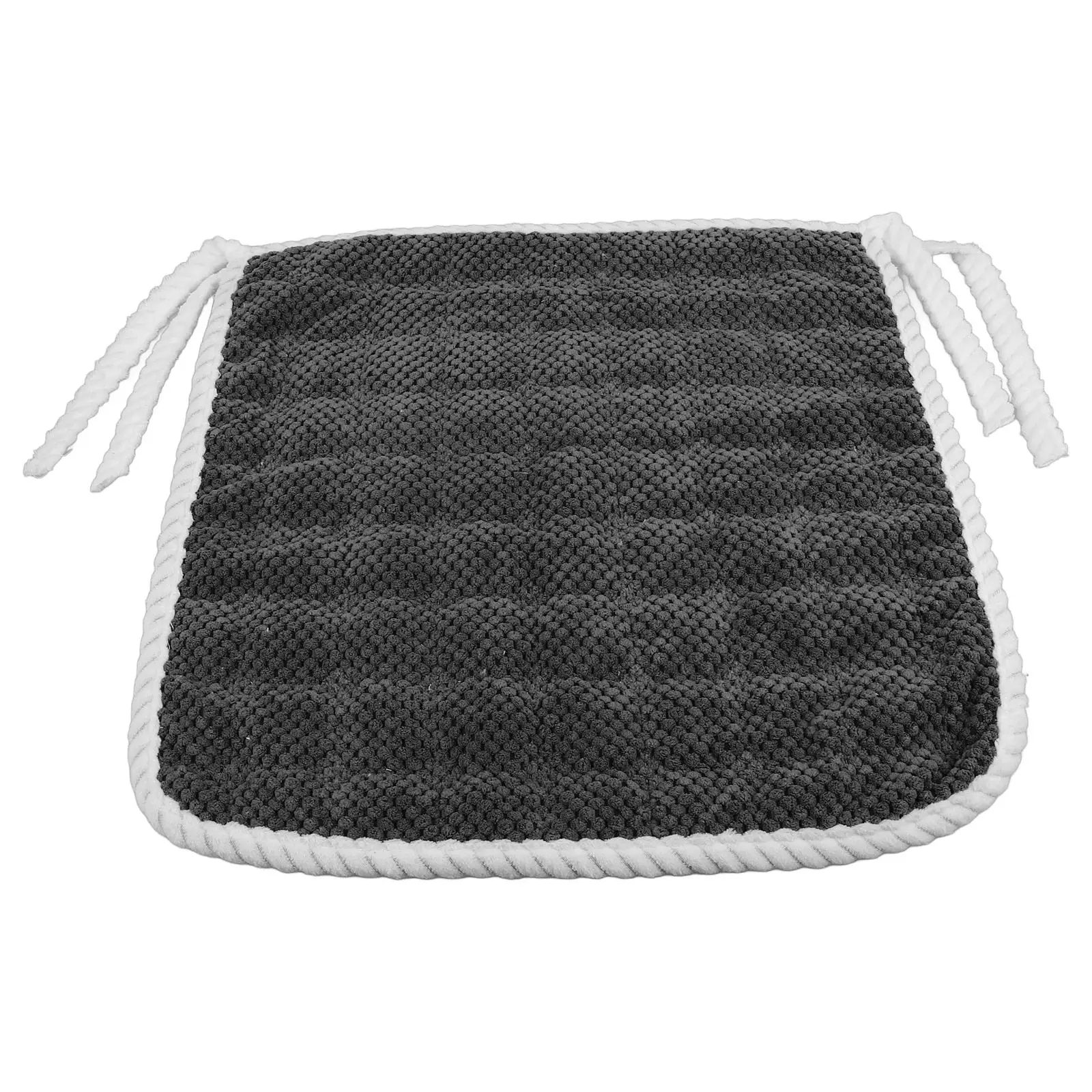 Thick Dining Chair Cushion High Density Polyester Seat Pad Non Slip Warm Seat Cushion for Office Kitchen Car Driving Comfort
