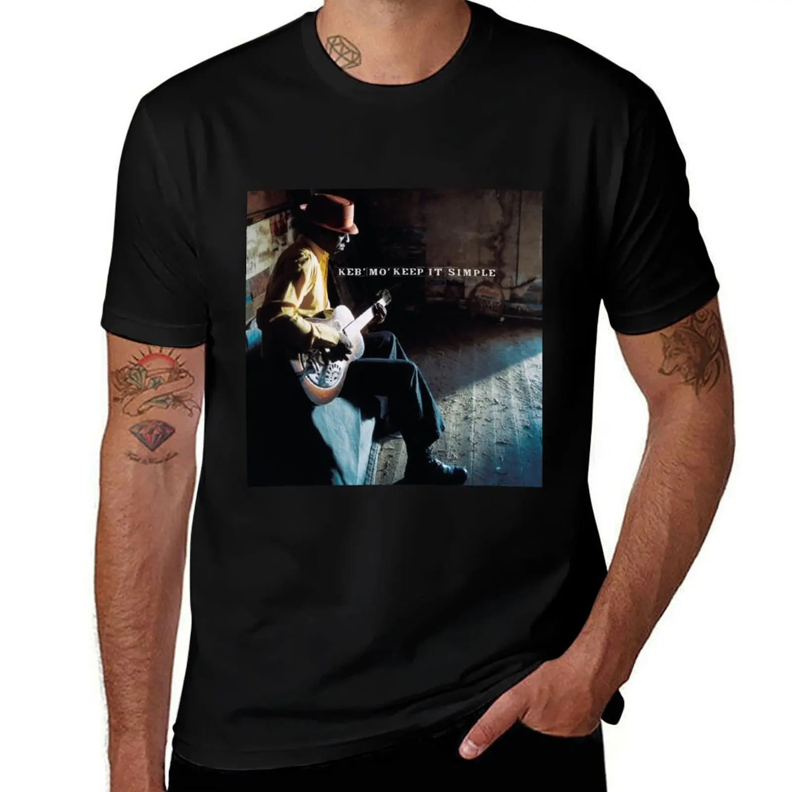 

Keb Mo keep it simple T-Shirt topping luxury designer boys whites men clothes