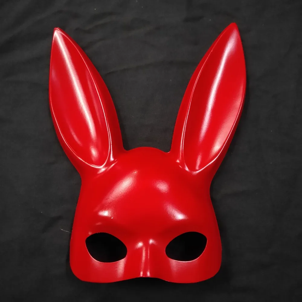 Christmas Gift Bar KTV Night Club Party Decoration Halloween Princess Rabbit Taste Playboy Bunny Plush Mask