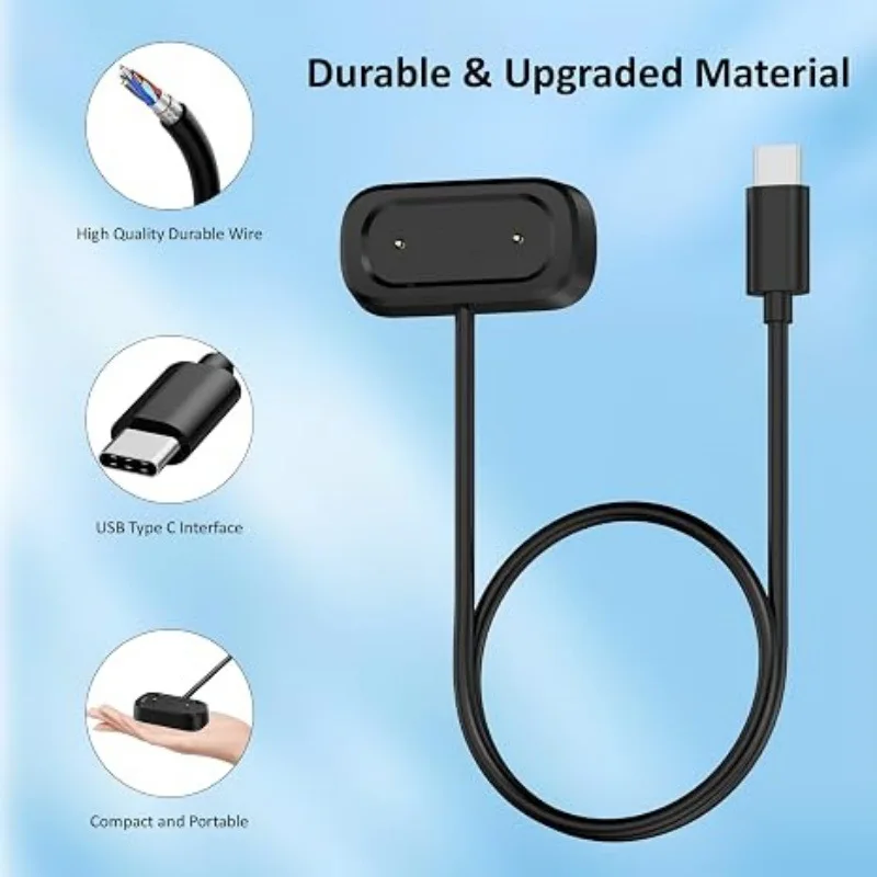 Magnetic Charger for Hume Band2.0 Smart Watch 100cm USB Cable Portable Travel Dock Stable Recognition