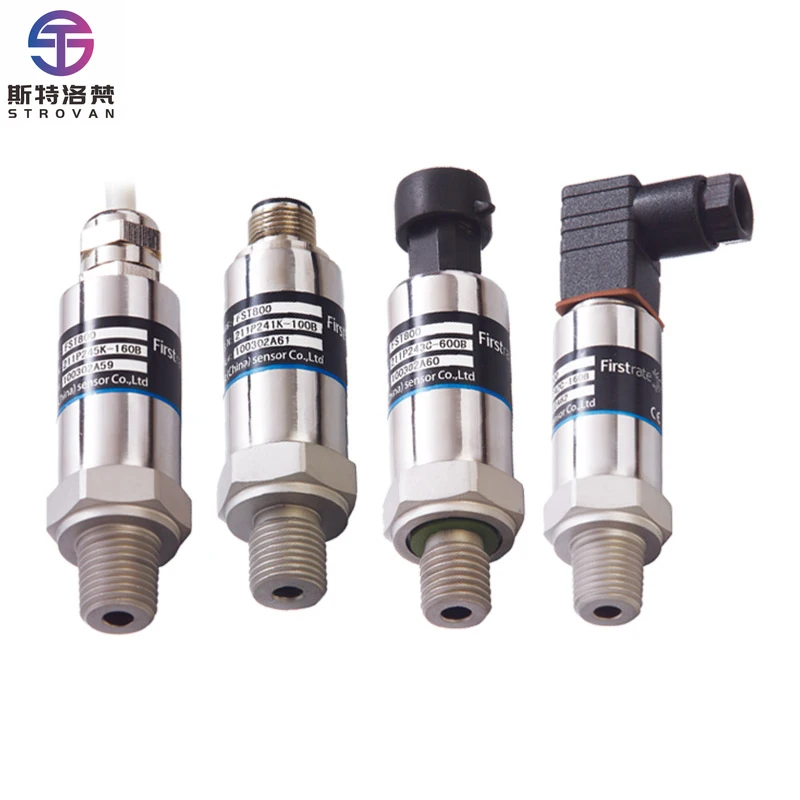 

FST800-211 Silicon Strain Gauge Piezoelectric Oil Air Fuel Hydraulic Pressure Sensors Industrial General Pressure Transmitter