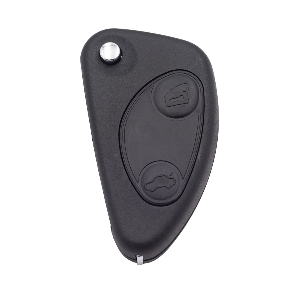 

Xinyuexin 2 Button New Style Replacement Remote Car Key Shell for Alfa Romeo 147/156/166 GT Flip Folding Smart Key Case Shell