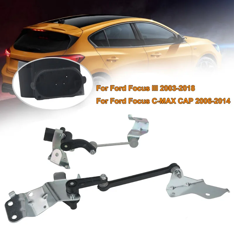 

3M51-13D034-AG Front Rear Headlight Level Sensor Assy For Ford Focus III 2003-2018 Focus C-MAX CAP 2006-2014 AV61-5A955-AA