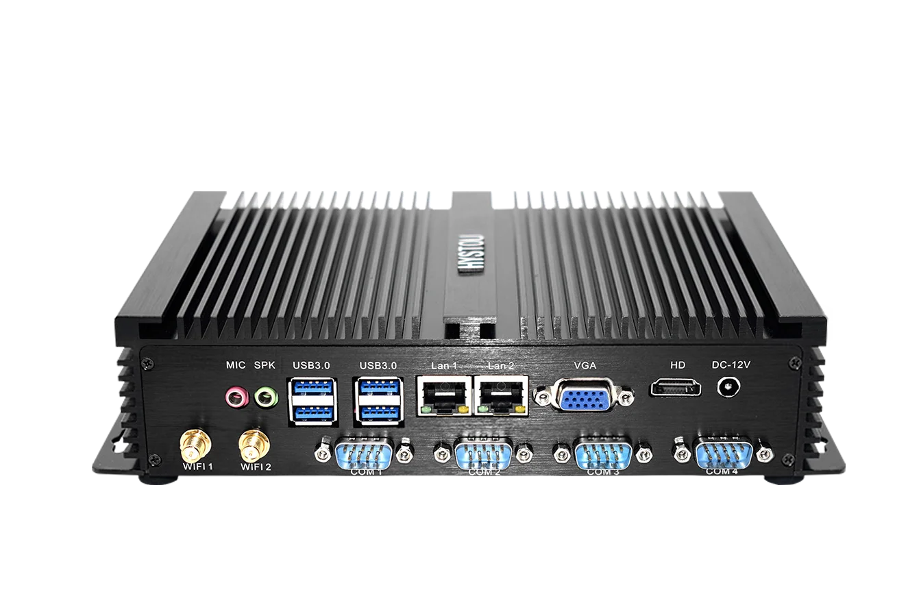 Intel Core i5-3317U Mini PC Windows 7 Pro Gigabit Lan Industrial Fanless Design Portible Industrial Computer