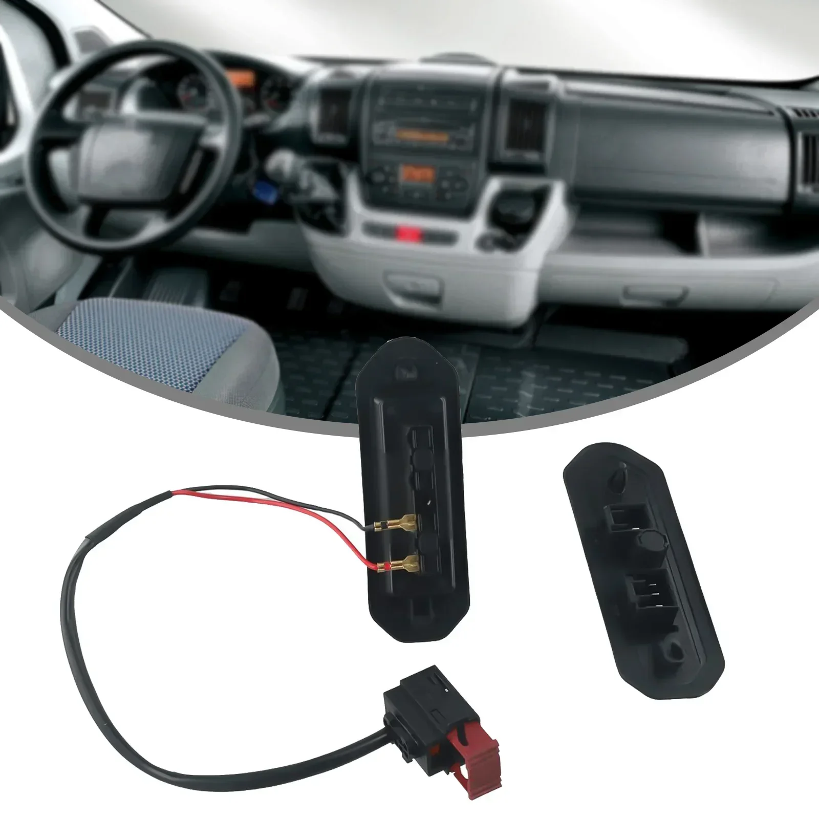 Car Door Sliding Switch With Contactor Sensor For Fiat/-Ducato/ Boxer 2Pin Switch/3Pin Contact Base Switches & Relays