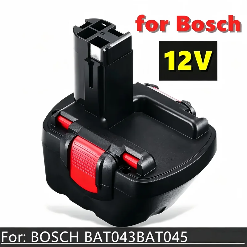 12V 12,8AH Ni-Cd Akku für Bosch 12V Elektrowerkzeuge 12800mAh GSB GSR 12 VE-2 BAT043 BAT045 BAT046 BAT049 BAT120 BAT139