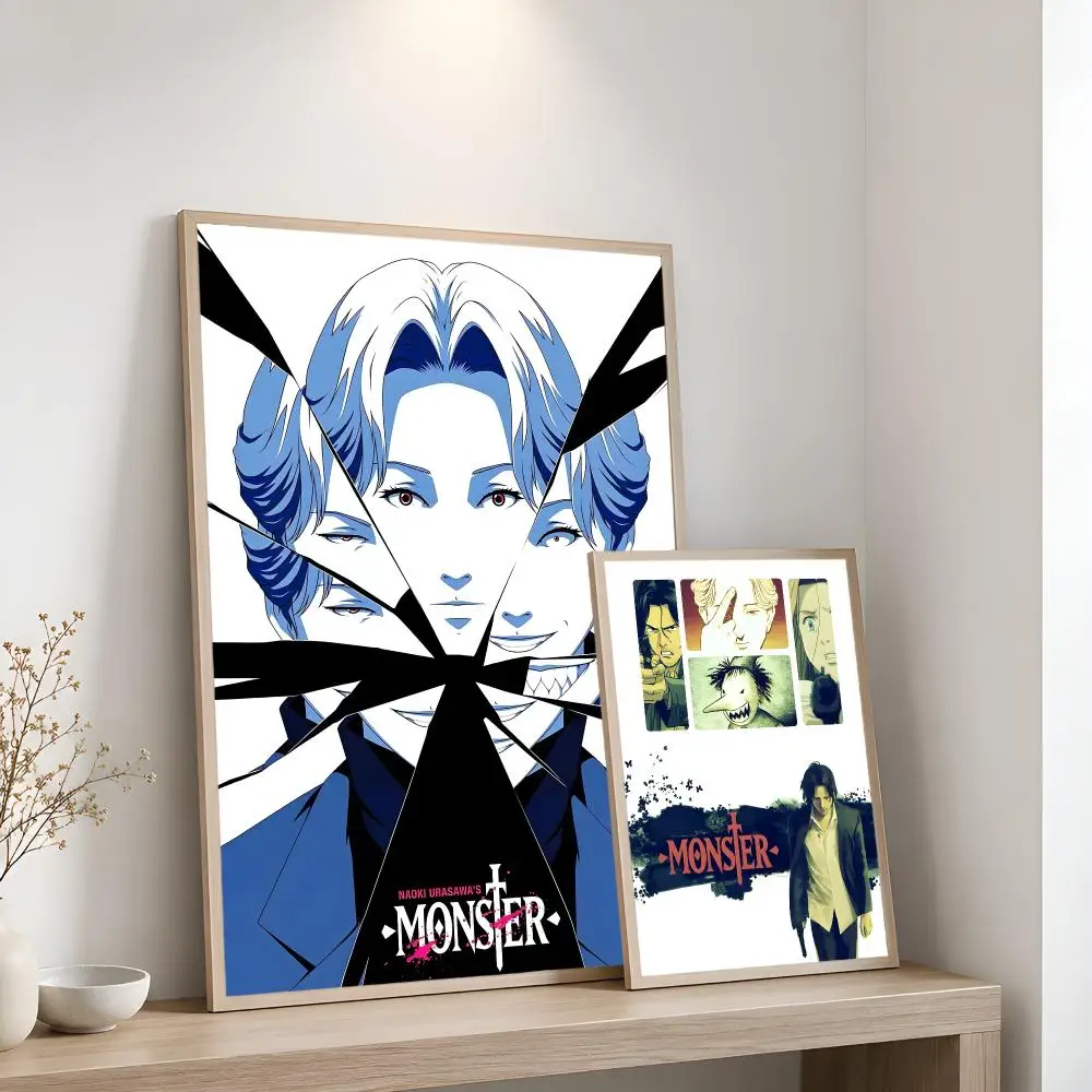 M-Monster De Naoki Urasawa Poster Home Artwork For Living Room Bedroom Office Dorm Apartment Gift